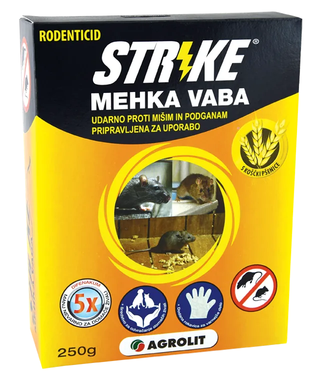 STRIKE mehka vaba 250 g